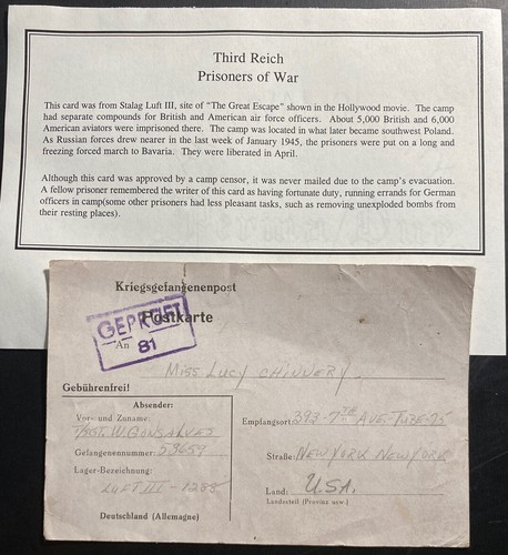 1945 germany stalag luft - stalag, 3